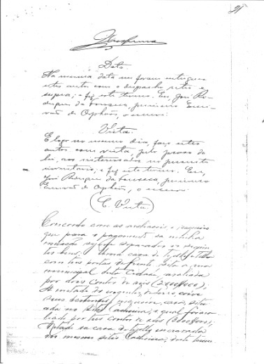 Inventário do Cel.Vicente Férrer de Araújo Lima