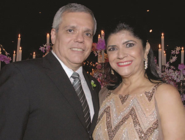 Doutor Luciano de Almeida Férrer e Solange Férrer