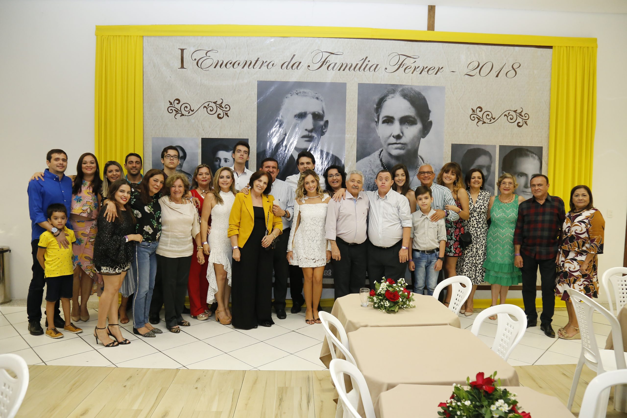 1º ENCONTRO DA FAMÍLIA FÉRRER – Dia 08 de Dezembro de 2018